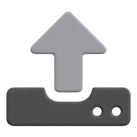 Upload  3D Icon