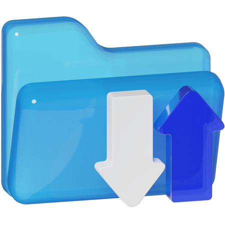 Upload  3D Icon