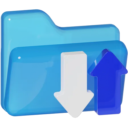 Upload  3D Icon