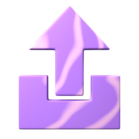 Upload  3D Icon