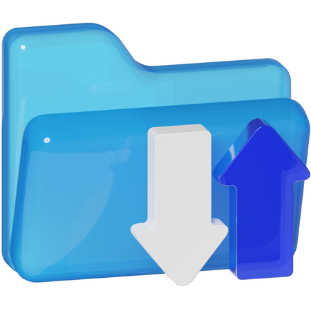 Upload  3D Icon