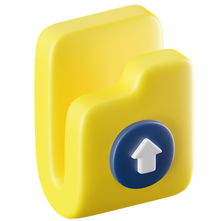 Subir arquivo  3D Icon