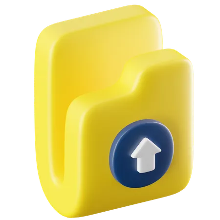 Subir arquivo  3D Icon