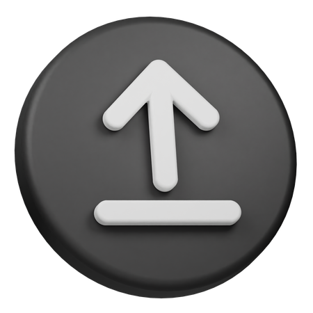 Upload Arrow  3D Icon