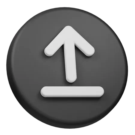 Upload Arrow  3D Icon