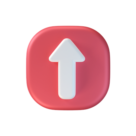 Upload Arrow  3D Icon