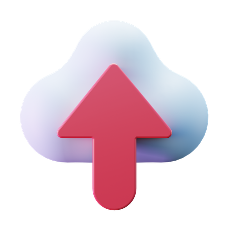 Upload Arrow  3D Icon