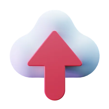 Upload Arrow  3D Icon