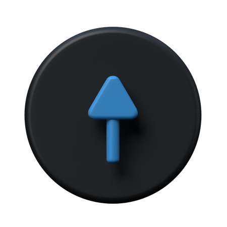 Upload Arrow  3D Icon