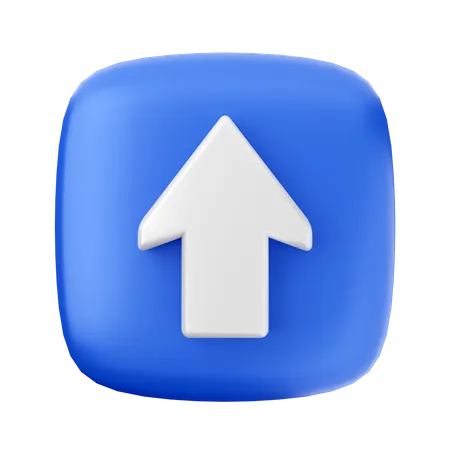 Upload Arrow  3D Icon