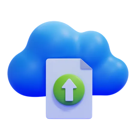 Upload Assignment  3D Icon