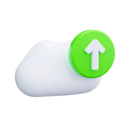 Upload data  3D Icon