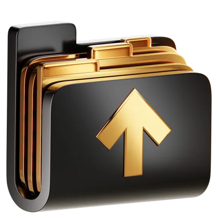 Upload Data  3D Icon