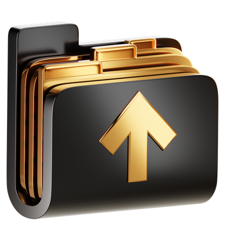 Upload Data  3D Icon