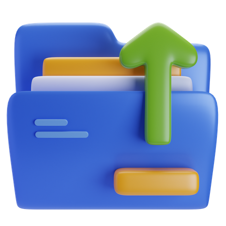 Upload document  3D Icon