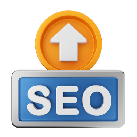 Upload Seo  3D Icon