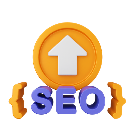 Upload Seo  3D Icon