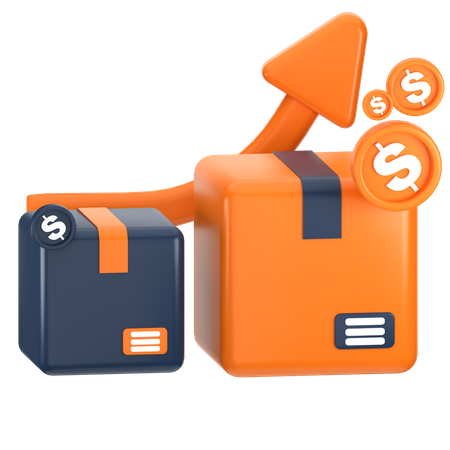 Upsell  3D Icon