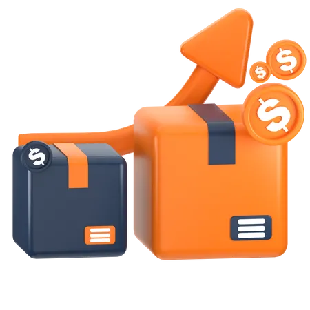 Upsell  3D Icon