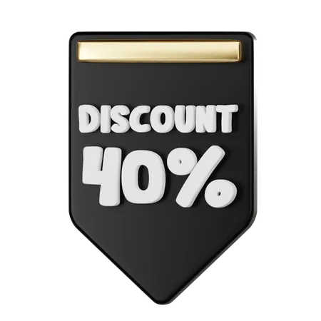 Upto 40 Percent Off  3D Icon