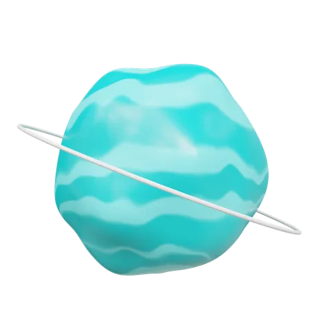 Urano  3D Icon