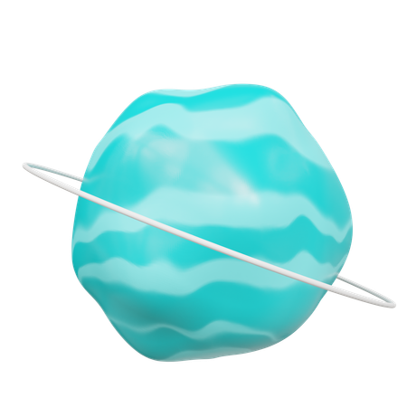 Uranus  3D Icon