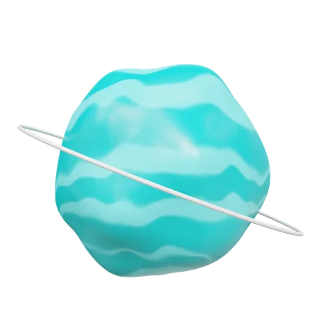 Uranus  3D Icon