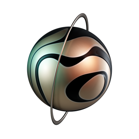 Uranus  3D Icon