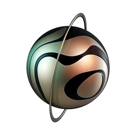 Uranus  3D Icon