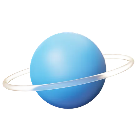 Uranus  3D Icon