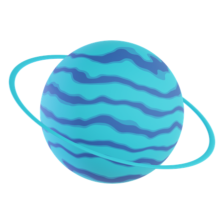 Uranus  3D Icon