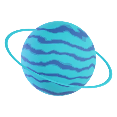 Uranus  3D Icon