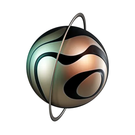 Uranus 3D Icon