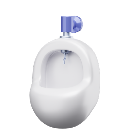 Urinal  3D Icon