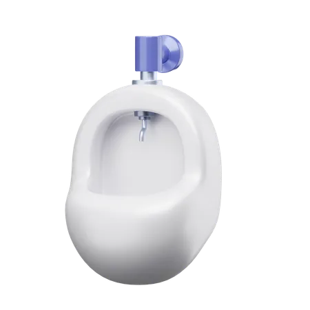 Urinal  3D Icon