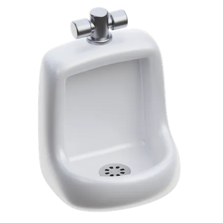 Urinal  3D Icon