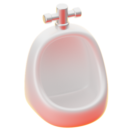 Urinal  3D Icon