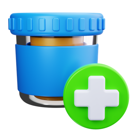 Urine Test  3D Icon