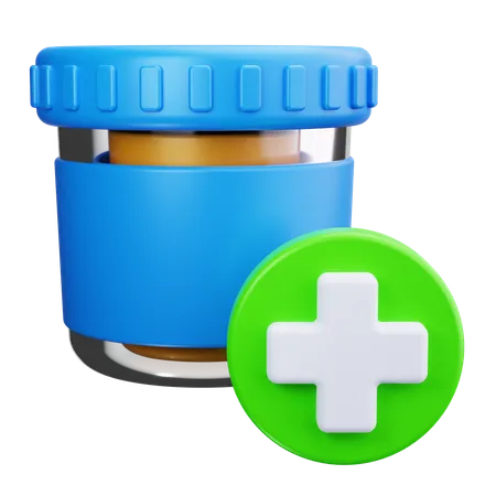 Urine Test  3D Icon