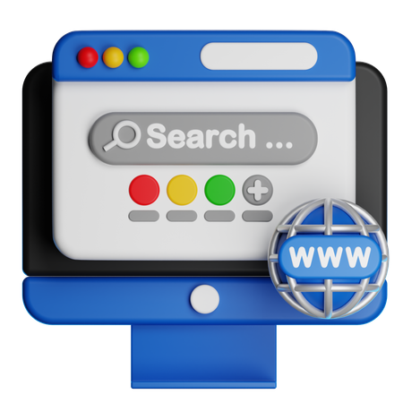 Url  3D Icon