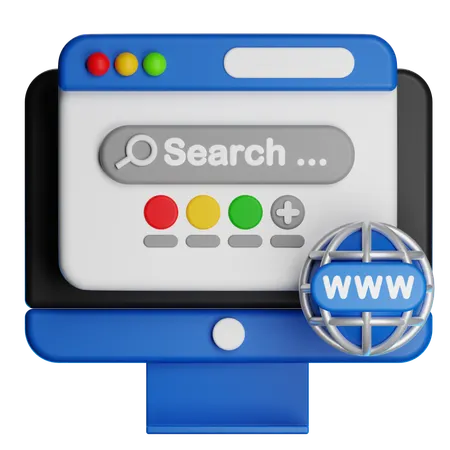Url  3D Icon