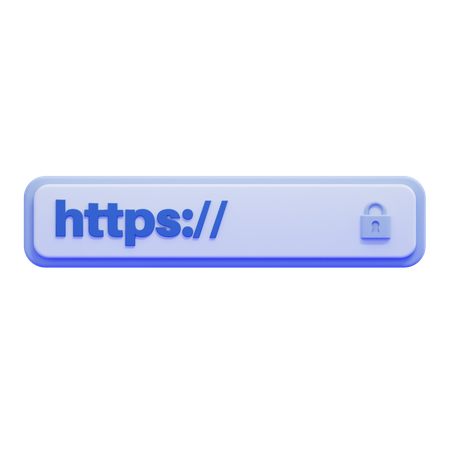 URL Bar  3D Icon