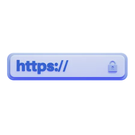 URL Bar  3D Icon