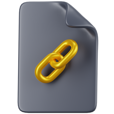 URL File  3D Icon