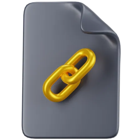 URL File  3D Icon