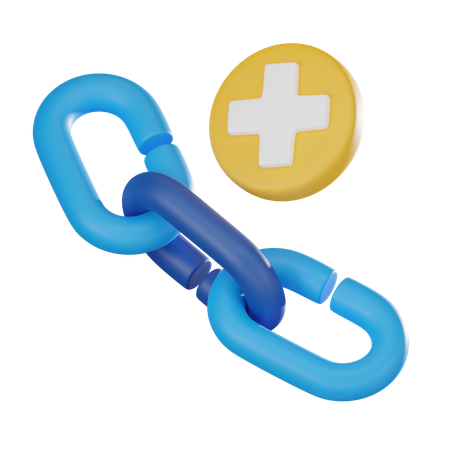 Url Linkage  3D Icon