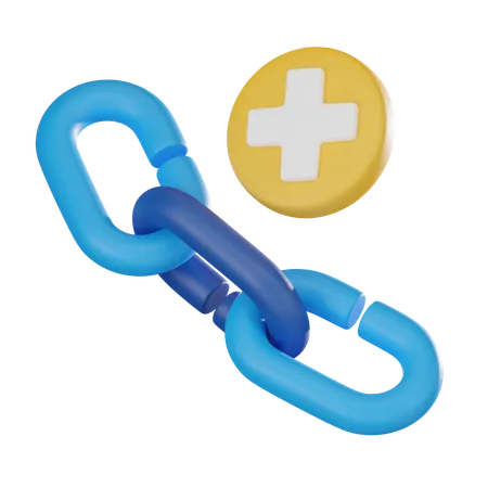 Url Linkage  3D Icon