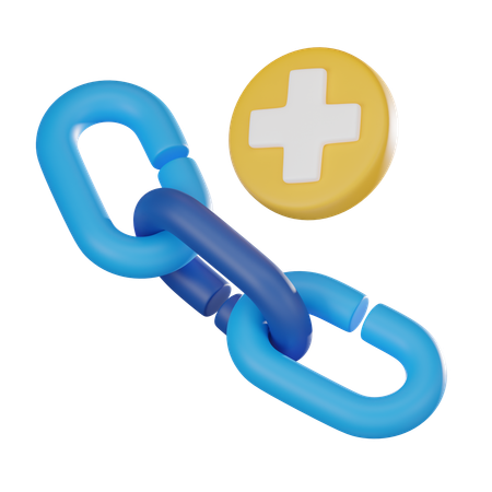 URL-Verlinkung  3D Icon