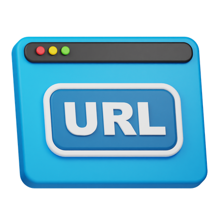 URL ウェブサイト  3D Icon