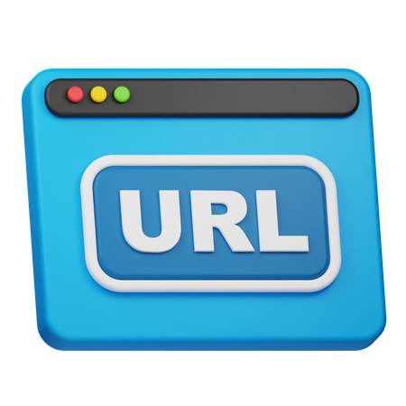 Url Website  3D Icon